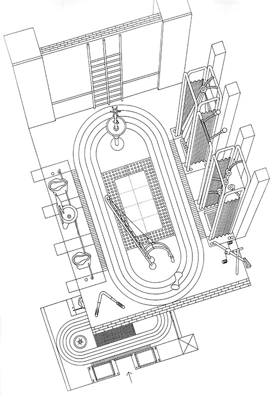 Ugo La Pietra, Bathroom