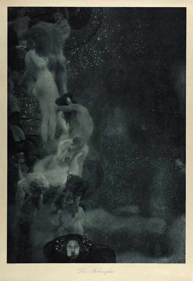 Die Philosophie (1918)Stecher: Graphische Lehr- und Versuchsanstalt WienInventor: Klimt, Gustav (1862-1918)