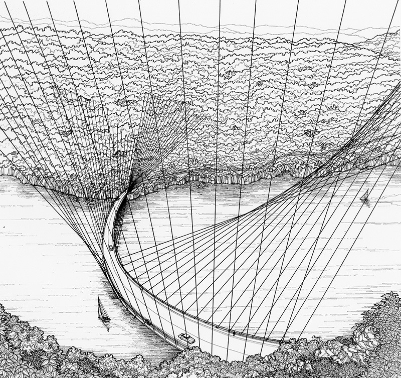 Turning Bridge-Building Sideways