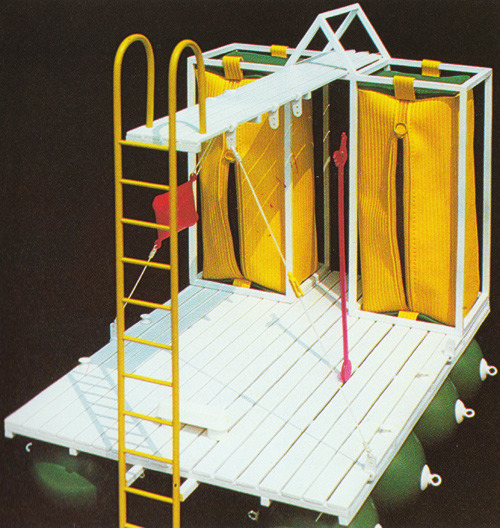 Ugo La Pietra, Floating Cabin, for Seaside Design, 1982