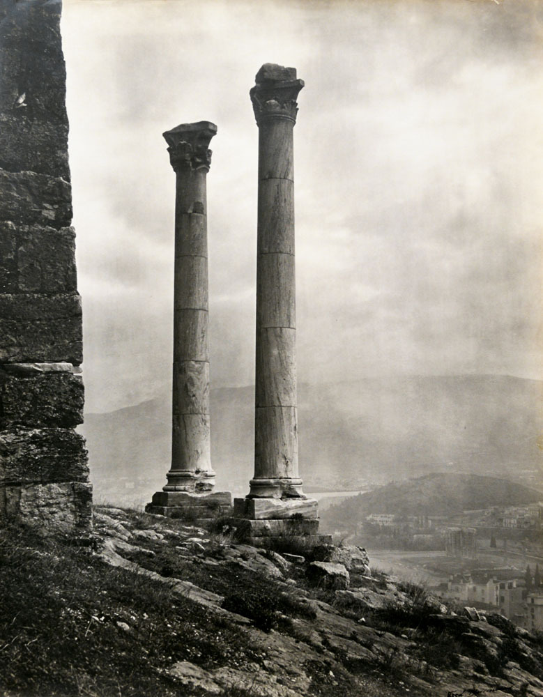 Fred Boissonnas, ‘Οn the Sacred Rock of the Acropolis’, Athens,1903.