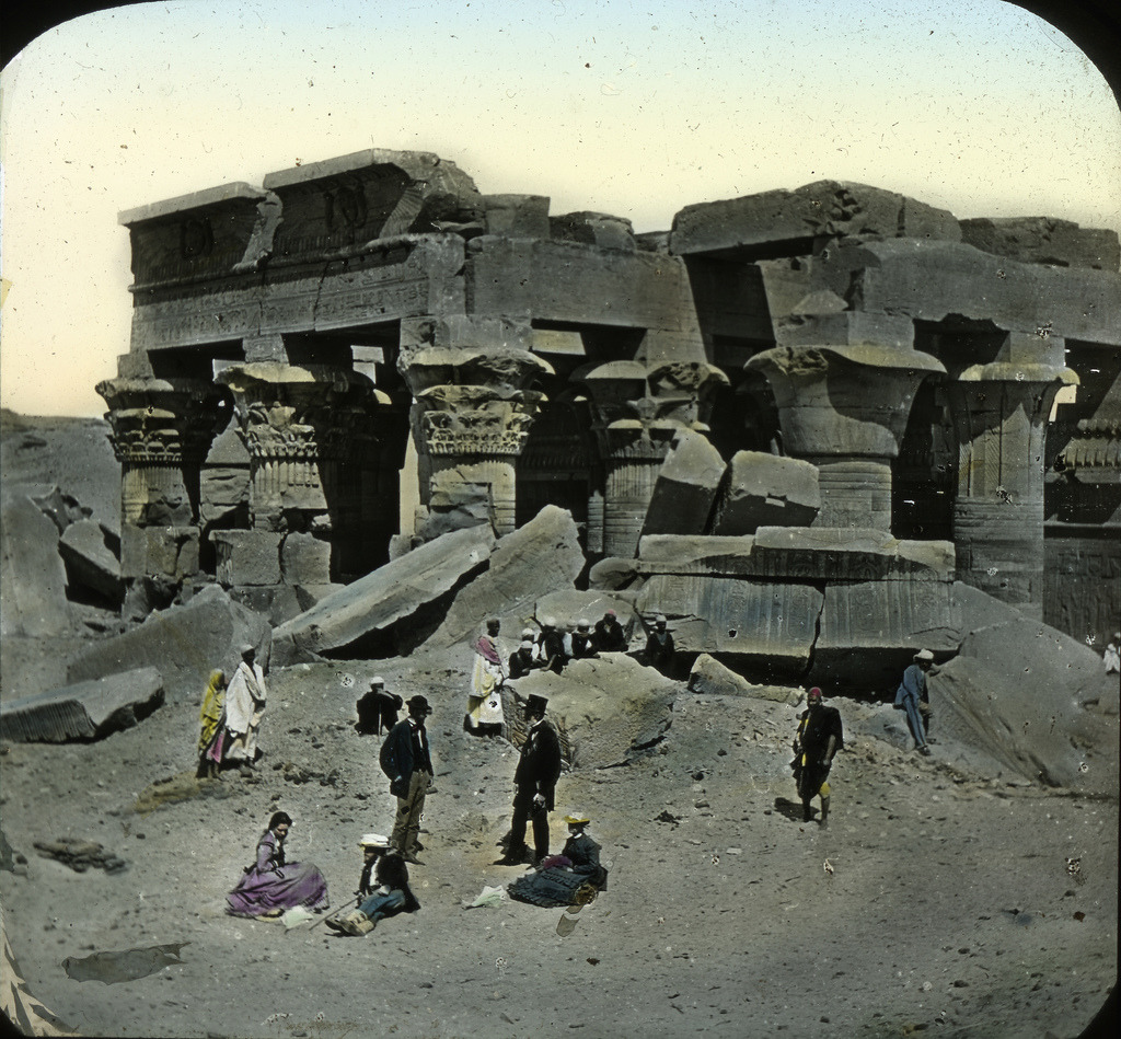 The temple ruins, Kom Ombo