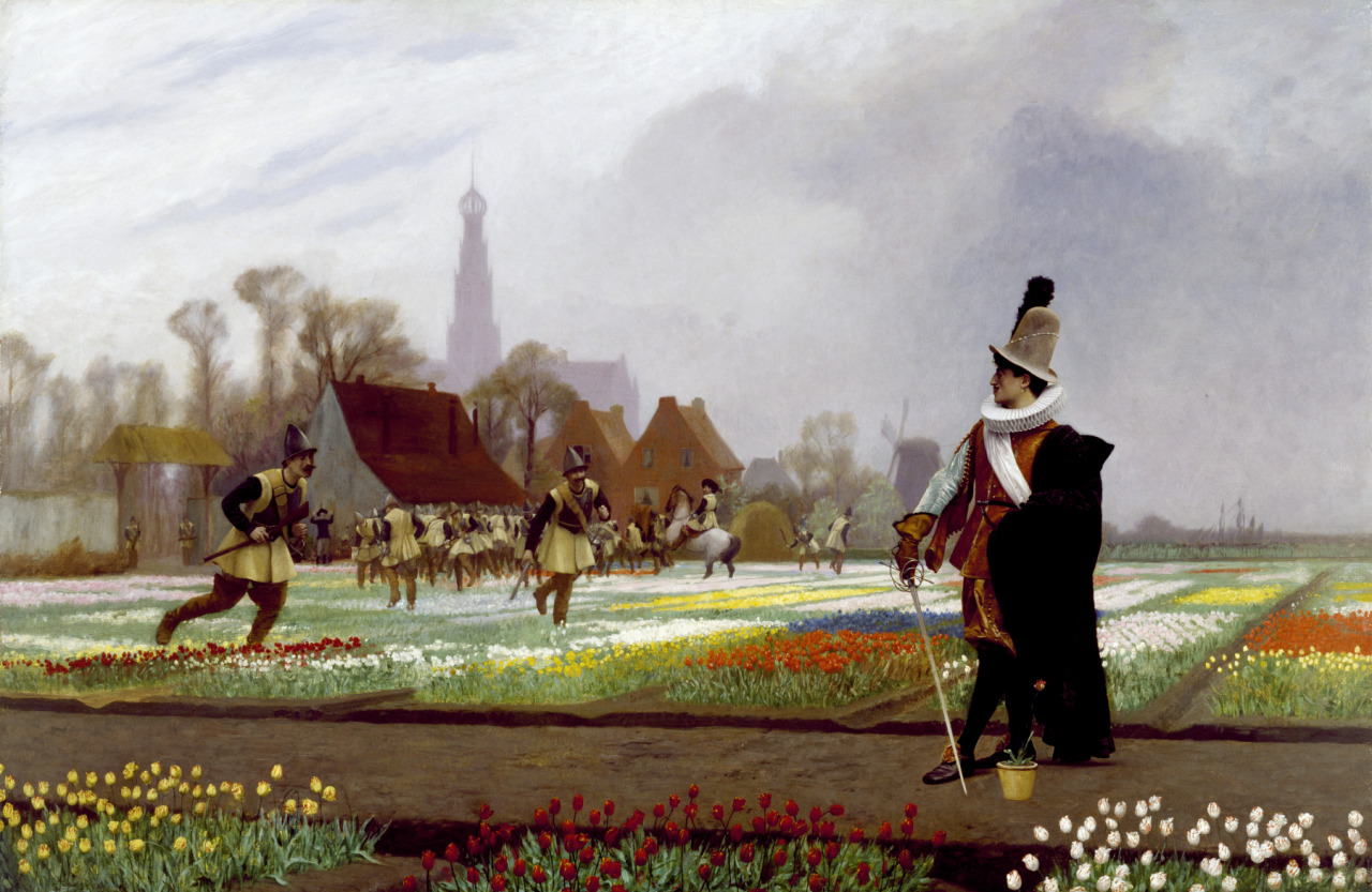 Jean-Léon Gérôme, The Tulip Folly, 1882