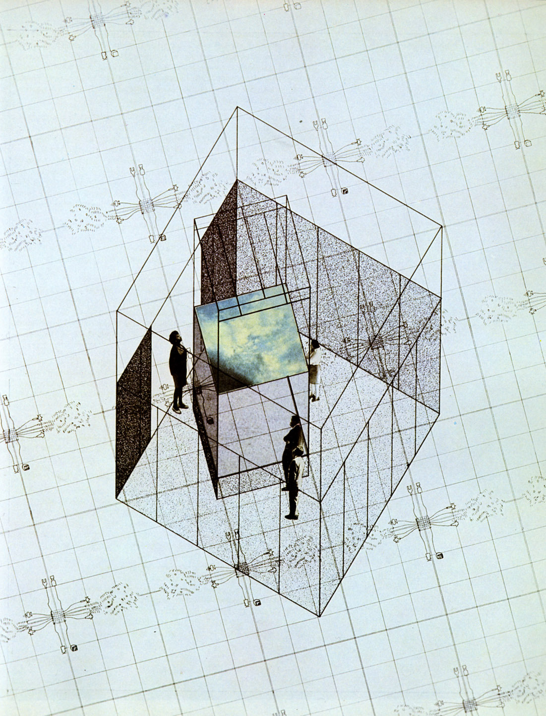 Superstudio, Project for Italy: The New Domestic Landscape,  Museum of Modern Art, New York, 1972